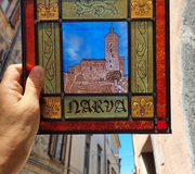 . „Leaded & Painted Stained Glass“ cours. Erasmus+ project "Step by Step" nr. 2020-1-EE01-KA104-077765